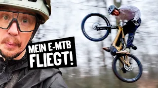 SO GEHT'S! Erste JUMPS mit dem E MTB nach der Winterpause