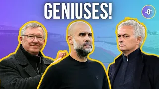 The TOP 5 Greatest Football Managers Of All Time...... Ranked!!