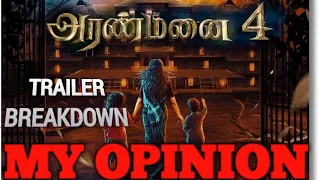 Aranmanai 4 | official trailer breakdown | Tamil review | Sundar c | Tamanna | Rashi Khanna 🔥