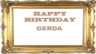 Gerda   Birthday Postcards & Postales - Happy Birthday