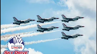 Airshow London 2020 | SKYDRIVE | COVID STYLE AIRSHOW!!! | Covid-19 | USAF Thunderbirds!!