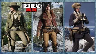 12 Beautiful Winter Outfits in Red Dead Online | Native American, Cowgirl and Casual