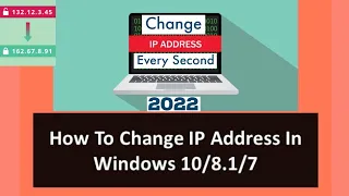 How To Change IP Address in Windows Without VPN - Change IP Address