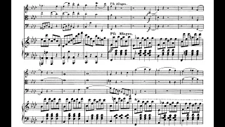 F. Mendelssohn - PIANO QUARTET NO. 2 in F Minor, Op. 2 (With Score/Sheet Music)