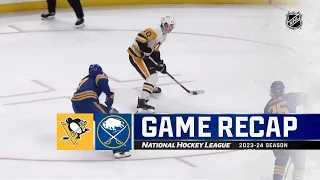 Penguins @ Sabres 10/6 | NHL Highlights 2023