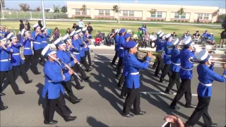 Mt  Eden Monarch Marching Band @ 2016 San Joaquin Valley Tournament of Bands