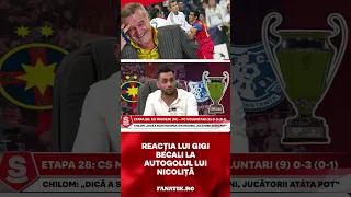 Reactia lui Gigi Becali la autogolul lui Banel Nicolita de pe Bernabeu