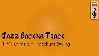 Jazz Backing Track | II V I | G major