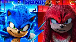 Sonic the Hedgehog | Sonic 🆚 Knuckles 🎶 Tiles Hop EDM Rush