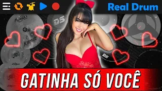 Real Drum (Cover)🎶 GATINHA SÓ VOCÊ - MC ROGERINHO VERSÃO FORRÓ | Diêgo Serracena