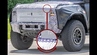 Ford Bronco Raptor / Warthog Spotted, With Camouflage Easter Egg