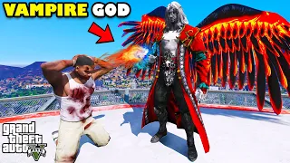 Franklin Trapped By VAMPIRE GOD in GTA 5 | SHINCHAN and CHOP