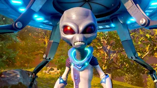 Destroy All Humans Remake - All Cutscenes Full Movie with ENDING & Credits (2020)