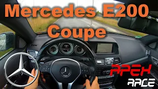 🚗 2015 Mercedes Benz E200 Coupe C207 E Class | POV | Test Drive | 4k