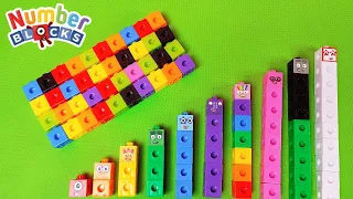 Diy Numberblocks Make Numberblocks 1 to 10 From Cube Toys | satisfying video