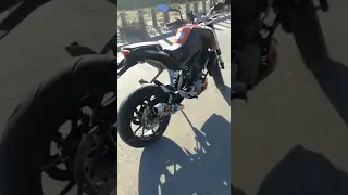 KTM duke 125 Akrapovic Corte