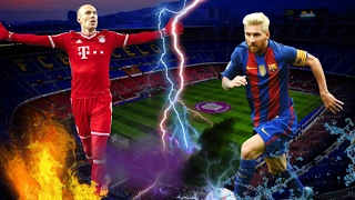 Lionel Messi vs Arjen Robben • Skills & Goals •