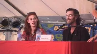 2017 WGBS Superman Celebration Q A Cassidy Freeman and John Glover