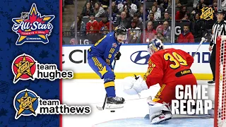 Team Hughes vs. Team Matthews | 2024 NHL All-Star Highlights