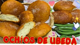 OCHIOS OF ÚBEDA. OIL BREAD, ANIS AND PAPRIKA. SALTED OCHIOS #Easter Recipes. Tradition