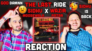 Reaction On The Last Ride | Sidhu Moose wala | Wazir Patar | ReactHub |  Sidhu Moose Wala