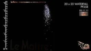 LeMaitre ProStageII: 20 sec x 20 ft Waterfall