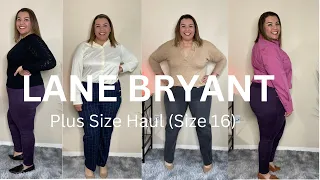 Lane Bryant Plus Size Haul | Size 16 | Winter Haul |