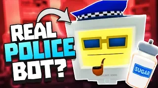 FAKE POLICE BOT GOES UNDERCOVER - Job Simulator VR Gameplay - VR HTC Vive Pro Gameplay