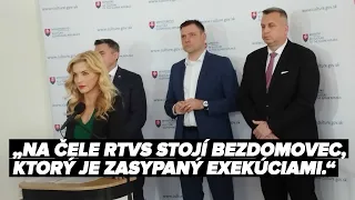 Najlepšie momenty z ostrej tlačovky Šimkovičovej k RTVS