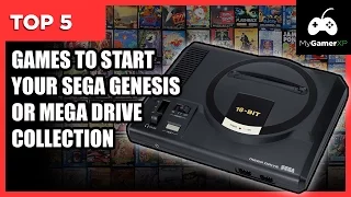 Top 5 Games to Start Your Sega Genesis or Mega Drive Collection