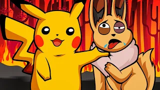 Pikachu Turns Evil... (Pokémon Nekoama Comic Dub)