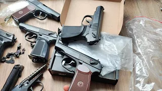 Бракованный Макаров МР 654к. Заклинил затвор. #оружие #пм #подарок #пистолет