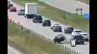 Insane Road Rage During Zipper Merge