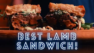How To Make A Pulled Lamb Sandwich - Best Lamb Sandwich Ever!!!