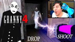 GRANNY 4: Le DISPARO a la ABUELA con NUEVA ARMA !! - DeGoBooM