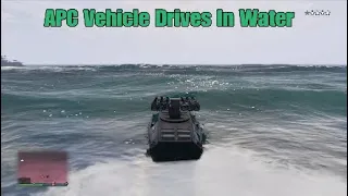 GTA 5 APC Water Vehicle