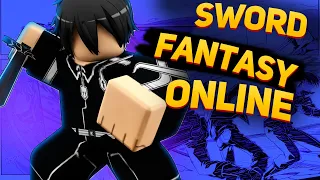 Мастера меча онлайн в РОБЛОКС(SAO)/ Sword Fantasy Online ROBLOX!