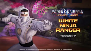 White Ninja Ranger - Tommy Oliver (MMPR) | Official Moveset | Power Rangers: Legacy Wars