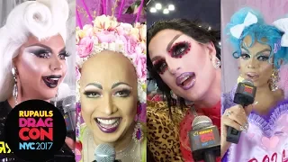 Drag Queens React "Hot Halloween Costume?" at RuPaul's DragCon NYC 2017