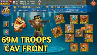 Lords Mobile - Crushing MASSIVE Targets With SQ1!