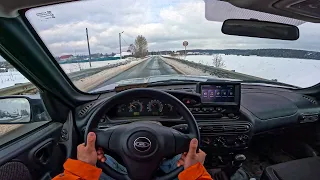 How It's Like To Drive - THE CAR LADA NIVA 2021 1.7 MT (POV)