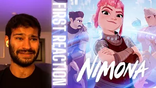 Watching Nimona (2023) FOR THE FIRST TIME!! || Movie Reaction!!