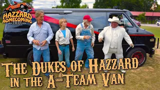 THE DUKES OF HAZZARD TAKEOVER THE A-TEAM VAN WITH BYRON CHERRY!!! | Hazzard Homecoming 2022 (Part 3)