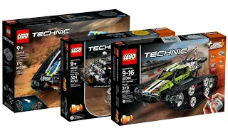 All LEGO Technic Tracked Racers 2017 - 2022 CompilationCollection Speed Build