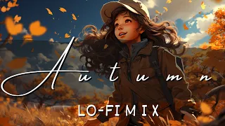 🍂golden leaves and lofi tunes: autumn vibes chillout Mix 2023 🍂 #lofi #lofimusic