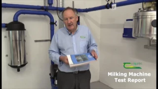 Milking Machine Maintenance - Milking machine test report