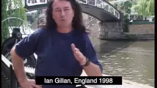 Ian Gillan Interview in England discussing his autobiography in 1993