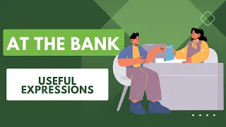 At The Bank (Opening Account) - English Conversation Practice