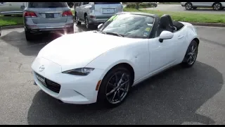 *SOLD* 2016 Mazda MX-5 Miata Grand Touring Walkaround, Start up, Tour and Overview