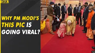 Heartwarming Gesture! PM Modi Touches Feet Of Disabled Woman